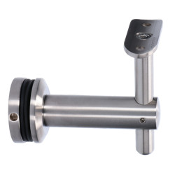 Držiak madla ø 42,4 mm pevný, brúsená nerez AISI 304 Držiak madla ø 42,4 mm pevný, brúsená nerez AISI 304